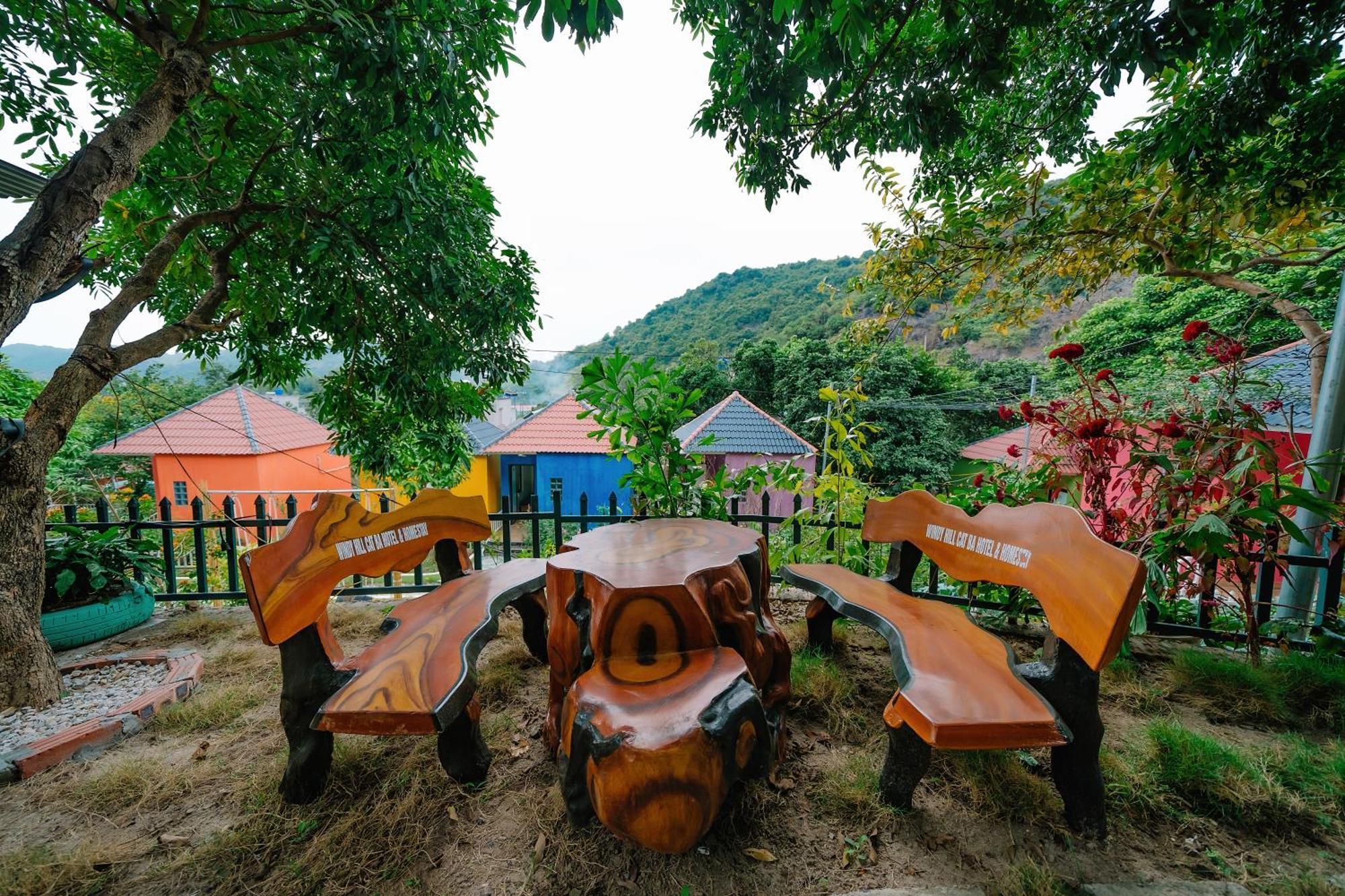 Windy Homestay Cat Ba Island Exterior foto